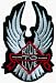 Ride to Live Logo with Wings - Embroidered Iron On or Sew On Patch