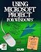 Book Using Microsoft Project for Windows