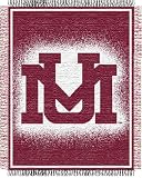 Montana Grizzlies NCAA Triple Woven Jacquard Throw (019 Focus) (48x60