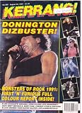KERRANG MAGAZINE BACK ISSUE 355 LOVE/HATE - NIRVANA - MUDHONEY - OZZY OSBOURNE - BLACK CROWES - SLAYER