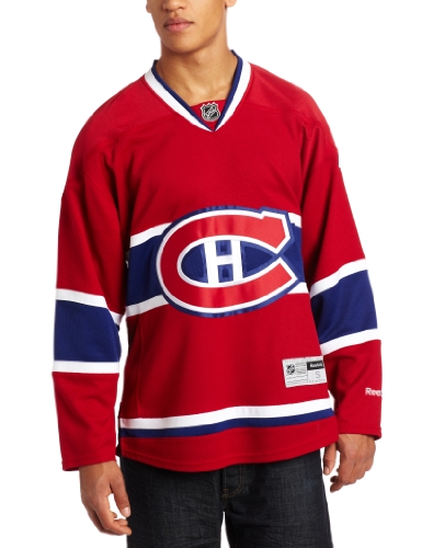NHL Men's Montreal Canadiens Reebok Edge Premier Team Jersey - 7185A508Hpjmca (Red, X-Large)