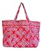 Vera Bradley Super Tote (Clearance) (Frankly Scarlett)
