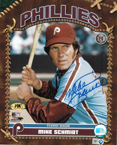 Mike Schmidt Phillies Pose Autographed Photo