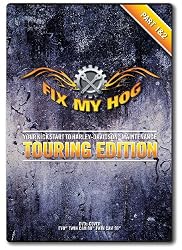 Fix My Hog's Harley Touring Edition Maintenance Part 1&2 DVD set