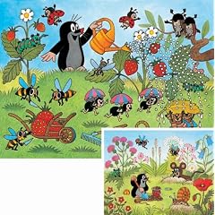 Ravensburger 08944 - Der Maulwurf im Garten, 2 x 20 Teile Puzzle