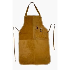 LEATHER SHOP APRON by Peachtree Woodworking