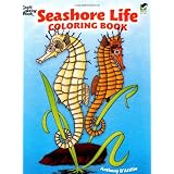Seashore Life Coloring Book (Dover Nature Coloring Book) ~ Anthony D'Attilio