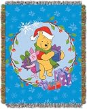 Disney, Winnie the Pooh, Home Made Holiday 48-Inch-by-60-Inch Acrylic Tapestry Throw by The Northwest Company