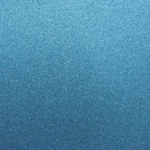 Best Creation 12-Inch by 12-Inch Glitter Cardstock, Peacock Blue