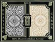 KEM Arrow Black and Gold Bridge Size Standard Index Playing Cards