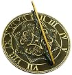 Rome RM2311 Brass Gothic Sundial