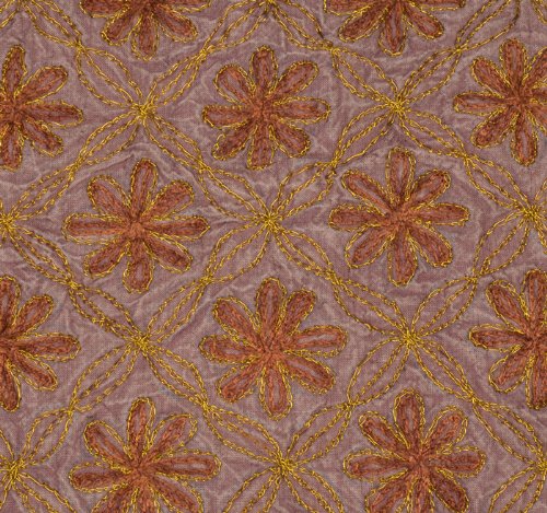 Imagen 3 de Cojín de algodón indio cubre con Zari y bordado Tamaño trabajar 16 x 16 pulgadas Juego de 5 piezas