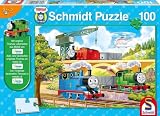 Schmidt - 55408 - Puzzle - Enfant - En route sur lîle de Sodor + Percy - 100 Pièces