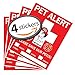 Pet Alert Sticker ● 