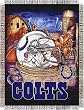 Indianapolis Colts Home Field Advantage Woven Tapestry Throw Blanket - NFL Football Fan Shop