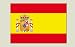 Adhésif autocollant / sticker Drapeau Espagne - 7 x 10 cm LOT DE 5 PIECES