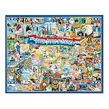 United States of America 1000. Piece Jigsaw Puzzle by White Moun...