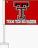 Texas Tech Red Raiders Car Flag