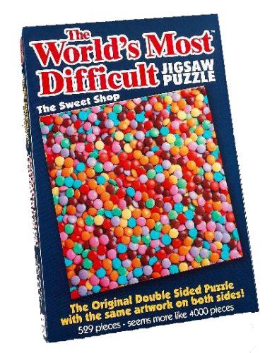 Childrens Toyshop  Toys : The World's Most Difficult Jigsaw Puzzle, The Sweet Shop, 529pc