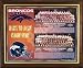 1998 Denver Broncos Super Bowl Champions Plaque