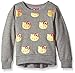 Hello Kitty Girls' Gold All Over HK Face Top