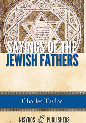 Sayings of the Jewish Fathers