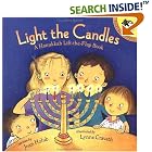 Click here to buy Light the Candles: A Hanukkah Lift-the-Flap Book (Picture Puffins) by  Joan Holub and Lynne Avril Cravath.