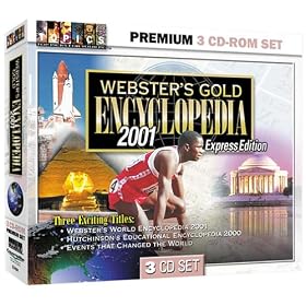 Webster's Gold Encyclopedia 2001 (Jewel Case)
