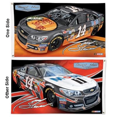 Tony Stewart Official NASCAR 3ftx5ft Banner Flag by Wincraft
