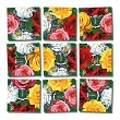 ROSES Scramble Squares by b. Dazzle