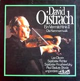 David Oistrach: Ein Vermächtnis II. Die Kammermusik. 4 Vinyl LPs Box Set)
