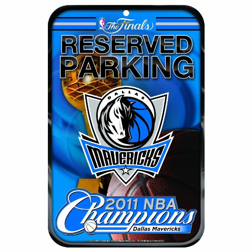 NBA Dallas Mavericks 2011 World Champions 11-by-17 inch Locker Room Sign