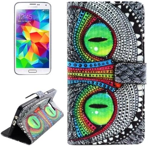 For Samsung Galaxy Grand Prime, Horizontal Flip Leather Case with Card Slots &amp; Wallet &amp; Holder for Samsung Galaxy Grand Prime / G530-Cheshire Cat