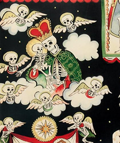 Alexander Henry Folklorico Santos Fabric by the Yard - Black