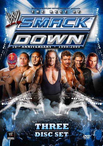 WWE スマックダウン 10th アニバーサリー [DVD] by アンダーテイカーバティスタカート・アングルザ・ロックエッジ