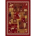 Deer Trail Rug Collection - Brick