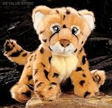 Plush Cheetah, Jeepers Peepers Wildfire Jr. Cheetah 7"