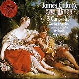 James Galway performs C.P.E Bach Concertos Wq169, Wq168, H426)