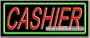 Cashier Neon Sign