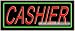 Cashier Neon Sign