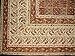 Full Moon Loom Kalamkari Block Print Square Cotton Tablecloth 72