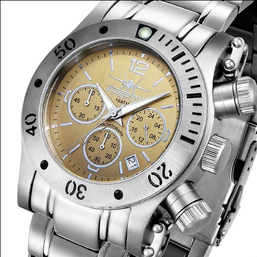 FIREFOX Herrenuhr Chronograph DAREDEVIL FFS140-110 messing