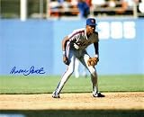 Autographed/Hand Signed Rafael Santana New York Mets 8x10 Photo