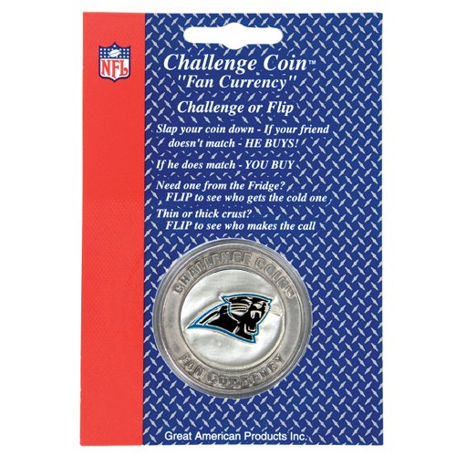 Carolina Panthers NFL Challenge Coin/Lucky Poker Chip