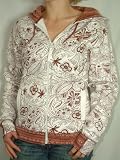 Saltrock Womens Flower Full Zip Hoody - Red | 10
