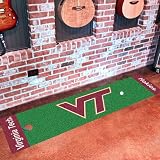 Fanmats Virginia Tech Hokies Golf Putting Green Runner