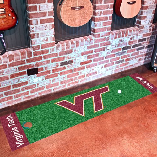 Fanmats Virginia Tech Hokies Golf Putting Green Runner