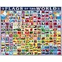 Flags of The World Jigsaw Puzzle by White Mountain