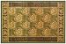 Laser Printed Split Bamboo Lily Valley White 3' x 5' Veranda Rug