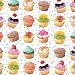 Entertaining with Caspari Gift Wrapping Paper, 2 Full Sheets, Cupcakes
